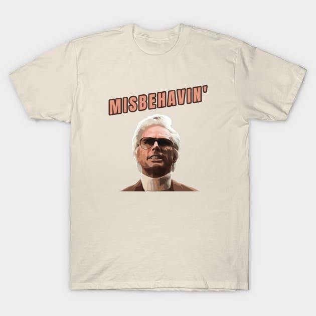 Misbehavin' T-Shirt by clownescape